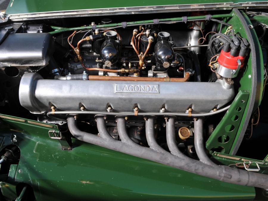 Моторный отсек Lagonda V12 Le Mans Team Car 1939 года  (фото 8 из 18)